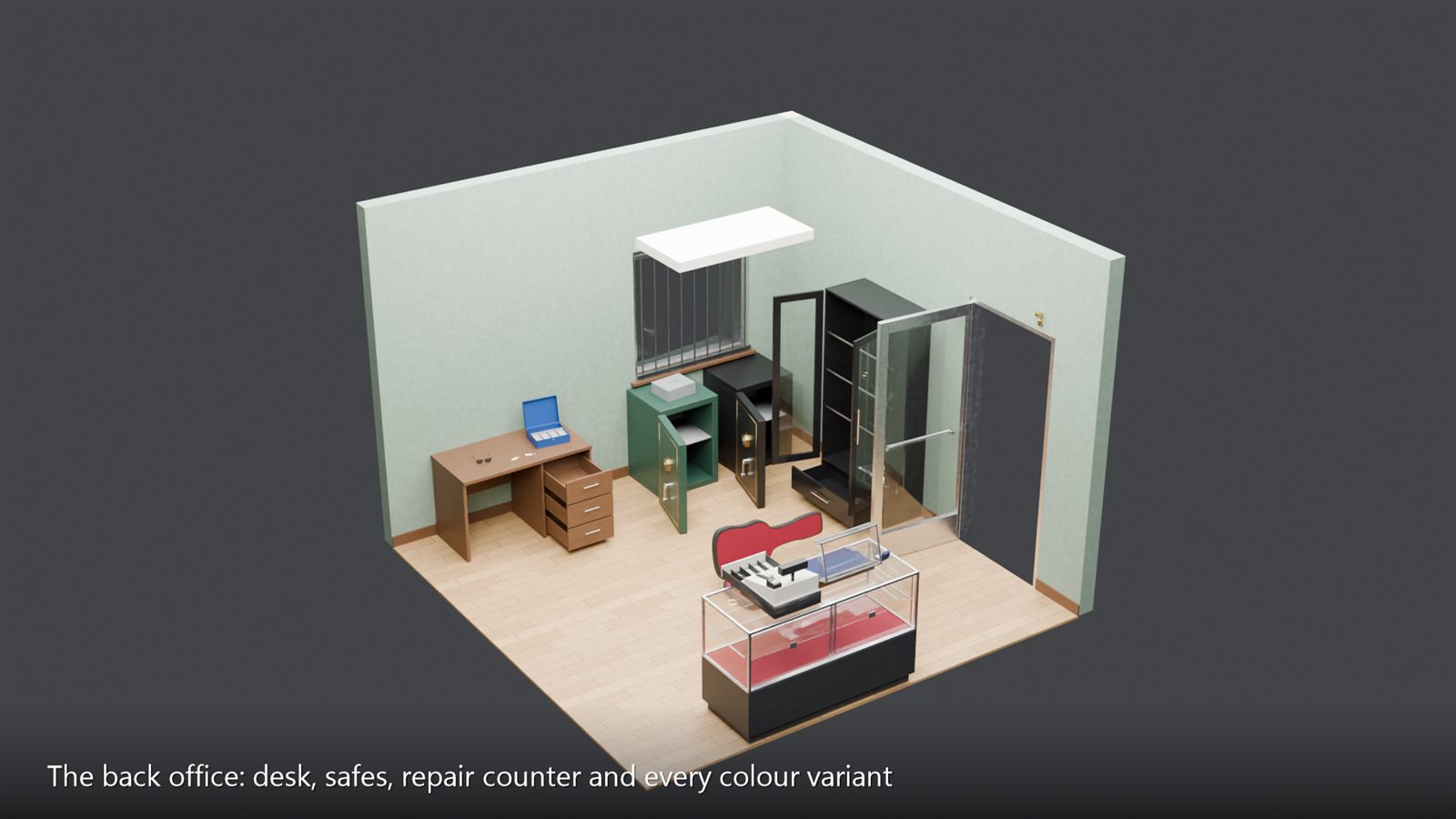 The back office